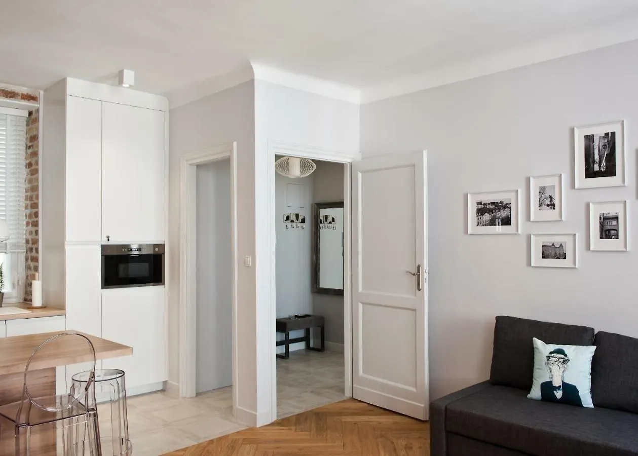 Red Brick Old Town Apartment Warsaw Poland