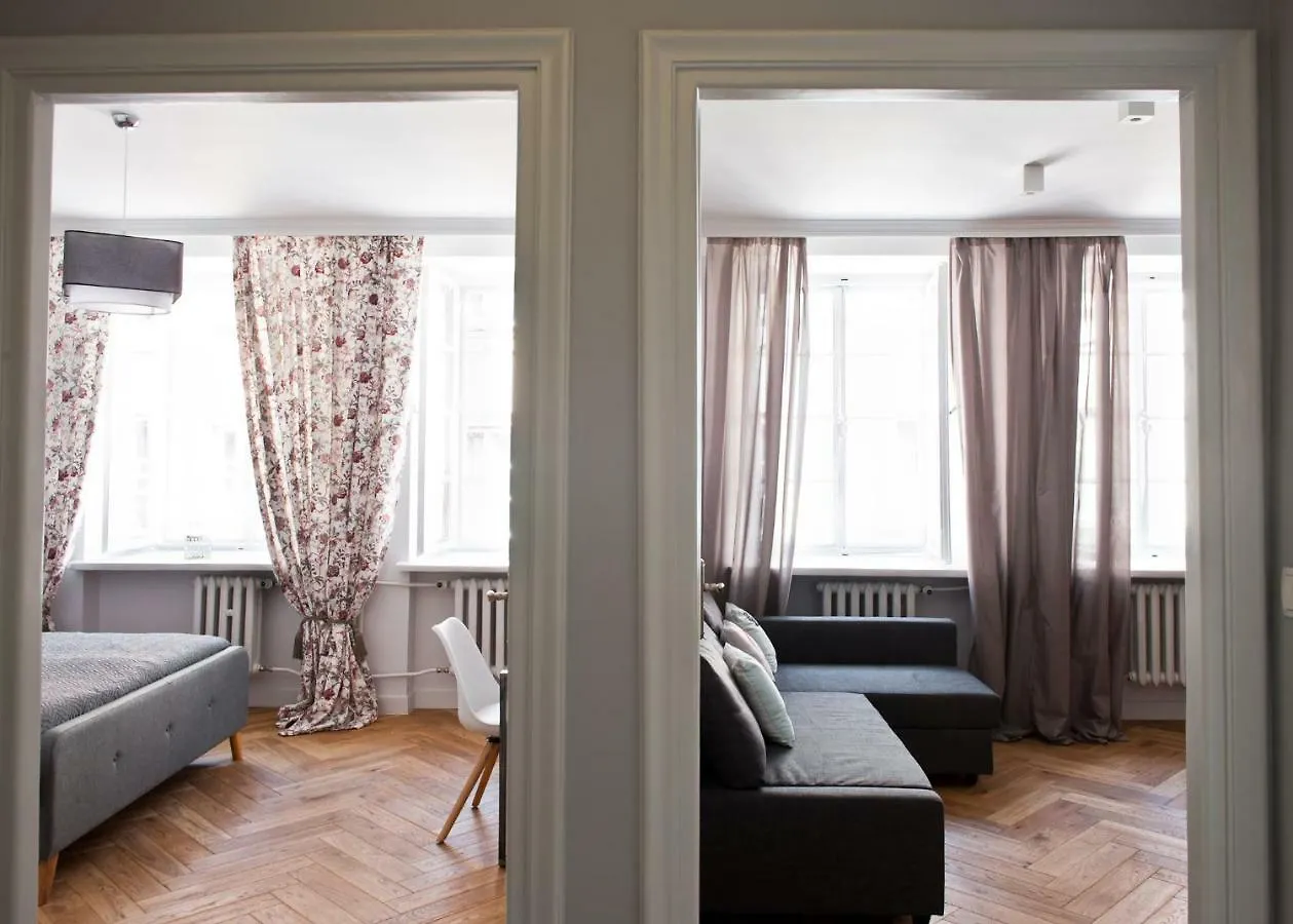 Red Brick Old Town Apartment Warsaw