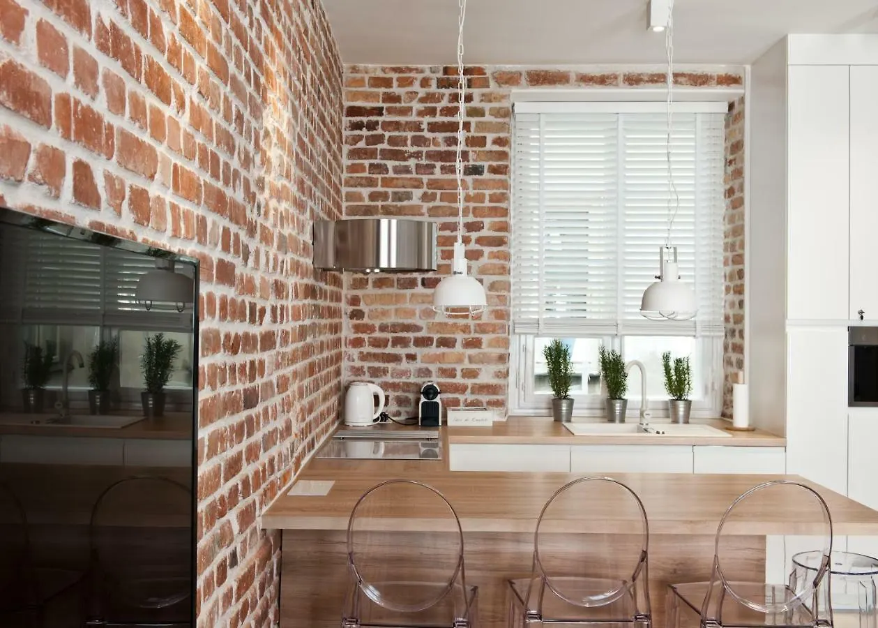 Red Brick Old Town Apartment Warsaw